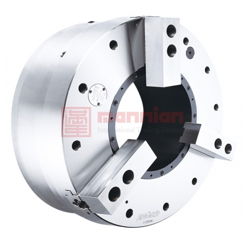 佳贺 Autogrip,三爪/APS,大孔径中空气动卡盘( 二段式行程)