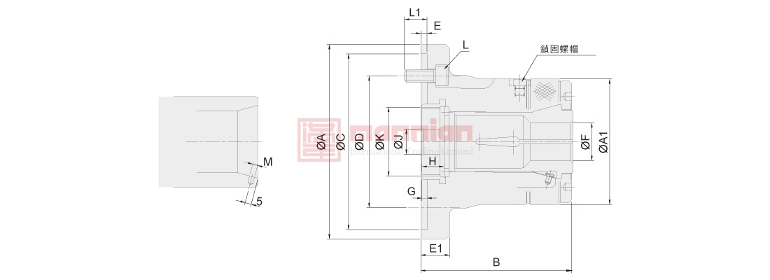 佳贺 Autogrip,CL,中空防水型筒夹夹头