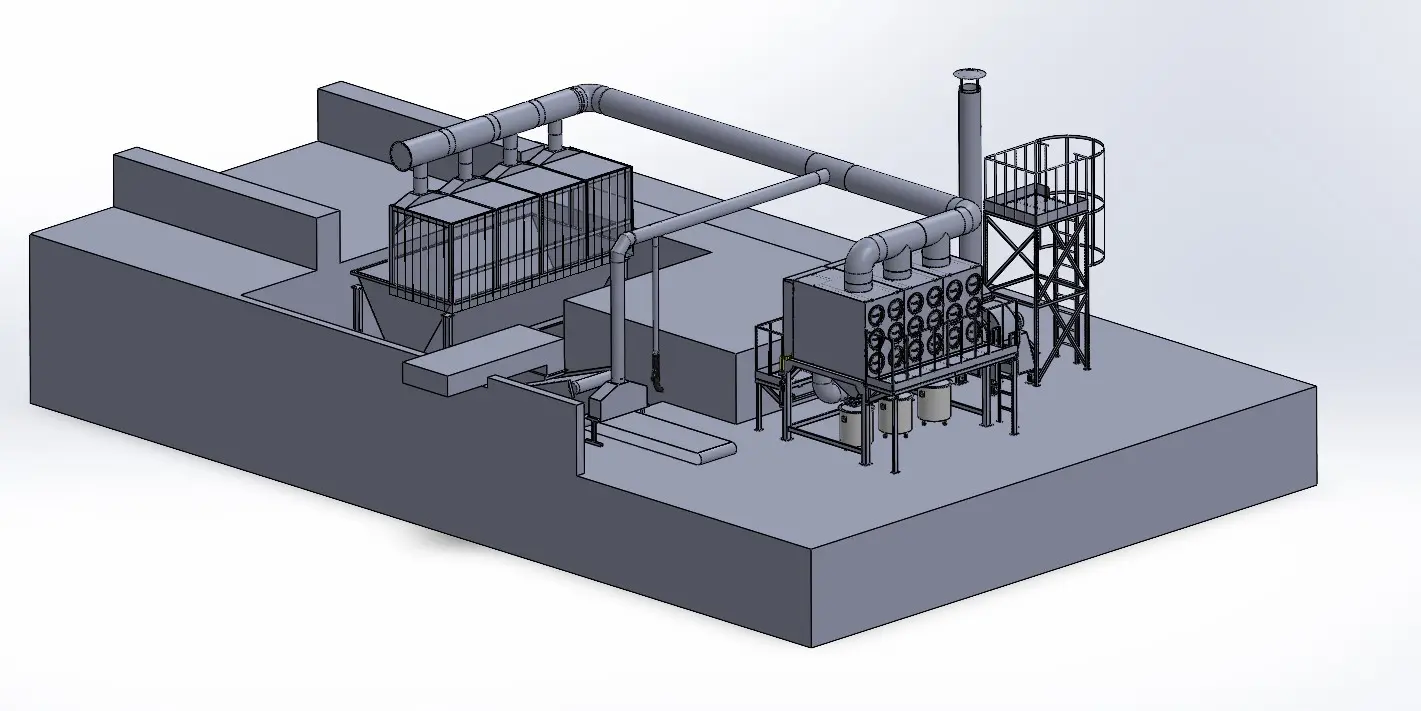 优顺益 USONIC，侧抽式滤心集尘设备 | UA-613  滤袋/滤芯