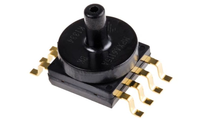 NXP 绝对压力传感器, MPXA6115AC6U, 绝对压力传感器, 最大工作115kPa, 最大过载400kPa