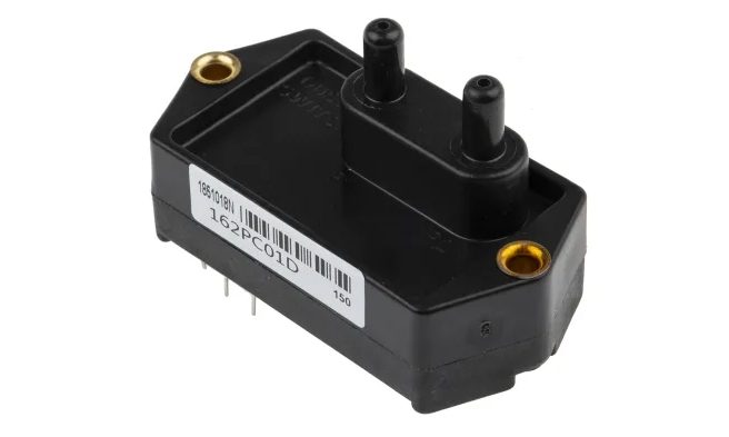 Honeywell 1psi 塑料 分差 放大 压力传感器 162PC01D, ±2 %精确度, 5.9 → 6.1 V输出