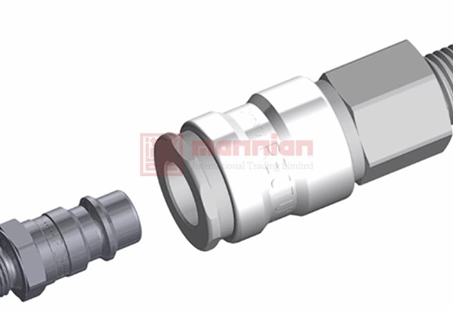 Legris 气动快速接头, 9414U系列, G 1/4 内螺纹接口, 螺纹连接, 增强聚合物制，9414U06 13