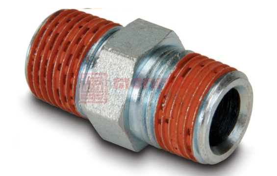 Enerpac，恩派克 六角螺纹接头配件, 液压直通螺纹适配器, NPT 3/8-18 公， 700bar最大操作压力，FZ1617