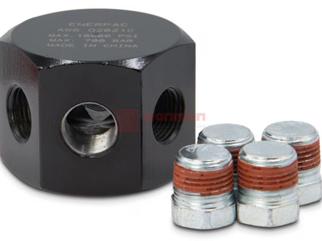 Enerpac，分流阀，A66，6接口液压分流阀 ，A系列, 700 bar最大操作压力