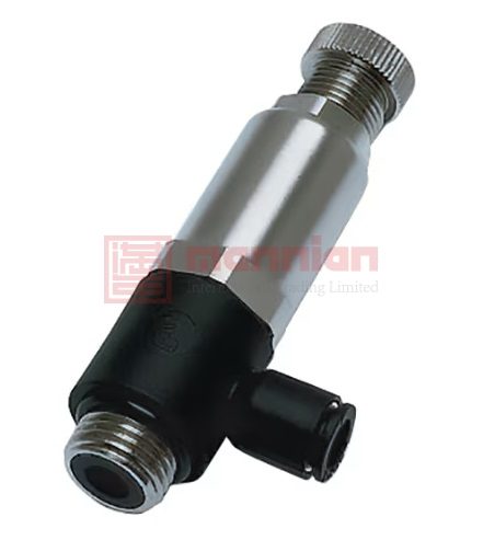 Legris 调节阀, 7300系列, G 1/4 外螺纹进气口, 8mm管出气口, 16bar最大输入压力，73000813