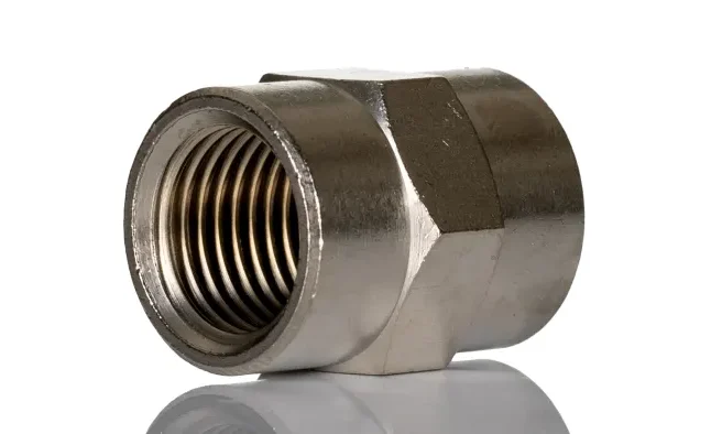 SMC 气动快速接头, 2543系列, G 1/4 内螺纹接口, 螺纹连接， 2543-1/4 