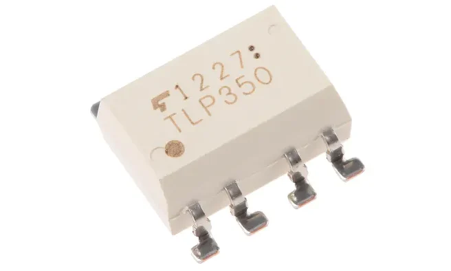 Toshiba 东芝 ，双通道贴片光耦, 8针, IGBT 栅极驱动，MOSFET输出, PDIP封装, TLP350(TP5,F)