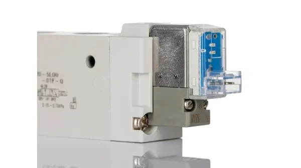 SMC 气动电磁阀, SYJ7000系列, G 1/8接口, 独立安装, 626L/min, 24V 直流线圈电压, 5/2通道,SYJ7120-5LOU-01F-Q