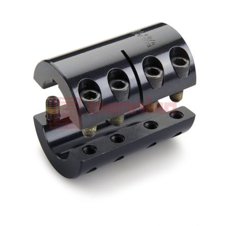 Ruland 刚性联轴器 联轴器, 40mm孔径, 77mm外径, 108mm长,MSPC-40-40-F 