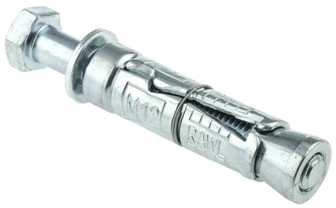 RawlPlug 锚栓, M12, 钢制, 105mm长, 20mm固定孔直径,R-RBL-M12/25W
