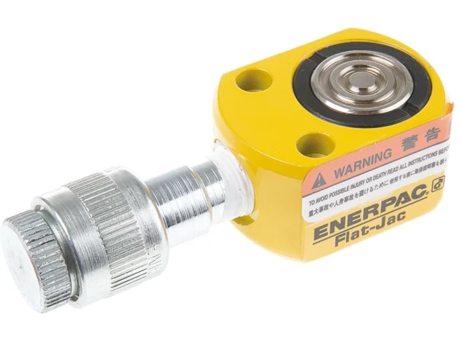 Enerpac 5t液压千斤顶, 单作用, 4cm³油容量, 6mm行程, 32mm关闭高度, 38mm伸展高度, 1kg重, RSM50
