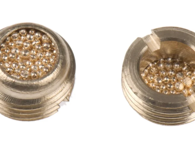 Legris 黄铜消音器, G 1/8 外螺纹接口, 最大输入12bar, -20°C至+120°C, 0677系列 0677 00 10