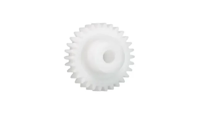 Igus 直齿轮, 24齿, 2模块, 10mm孔径, 24mm轮毂直径, Iguform S270制, 48mm节径，S270GM-ST-200-024-00-100-R