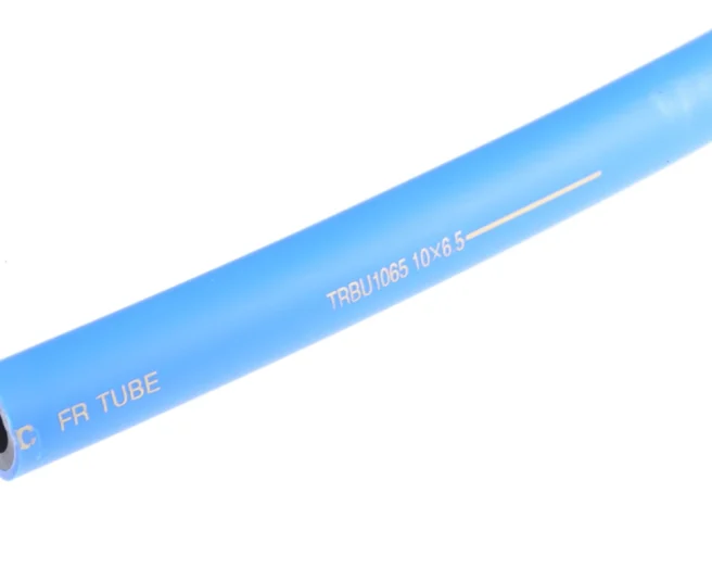 SMC 蓝色聚烯烃, PU气管, 6.5mm内径, 10mm外径, 20m长, 最高+60°C, TRBU1065BU-20