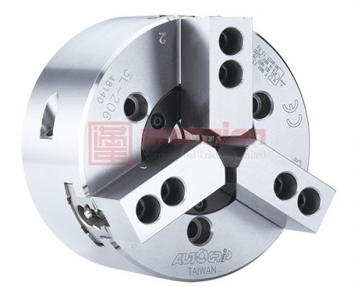 佳贺 Autogrip,三爪3L/3LA,中空型超长爪行程动力卡盘