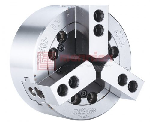 佳贺 Autogrip，三爪/3P/3P-A，中实型动力卡盘