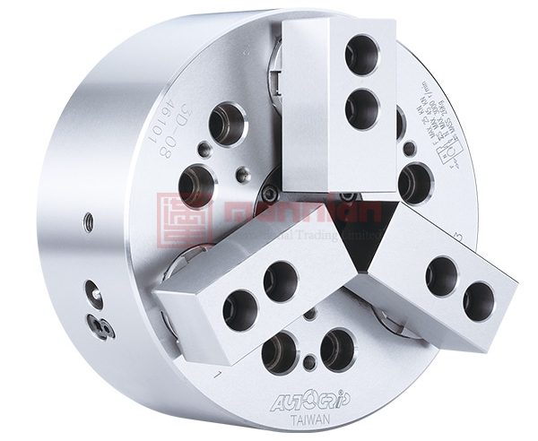 佳贺 Autogrip,三爪/3D,中实型后拉式动力卡盘