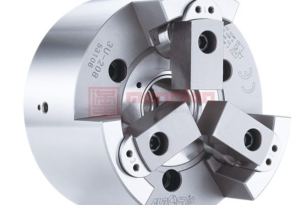 佳贺 Autogrip,三爪/3U,中空型后拉固锁式动力卡盘