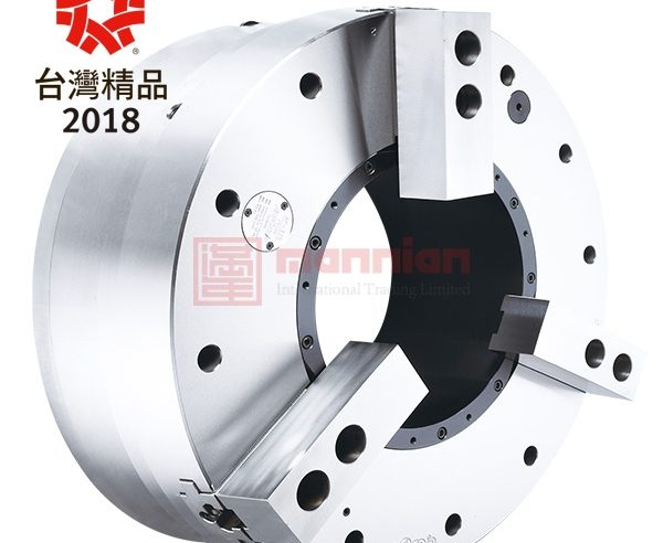 佳贺 Autogrip，三爪/AP，大孔径中空气动卡盘